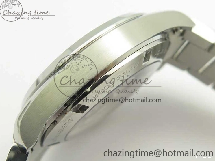 0418 Aqua Terra 150M SS VSF 1:1 Best Edition Blue Wave Textured Dial YG Hand on SS Bracelet A8500 Super Clone Sporty 8026